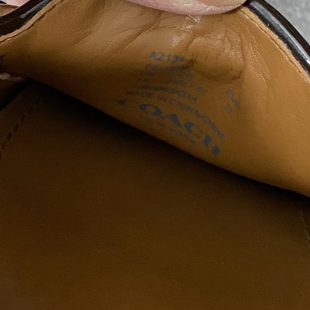 COACH FEUSHA LOAFER SLIP ONS 7 M - Picture 3 of 4
